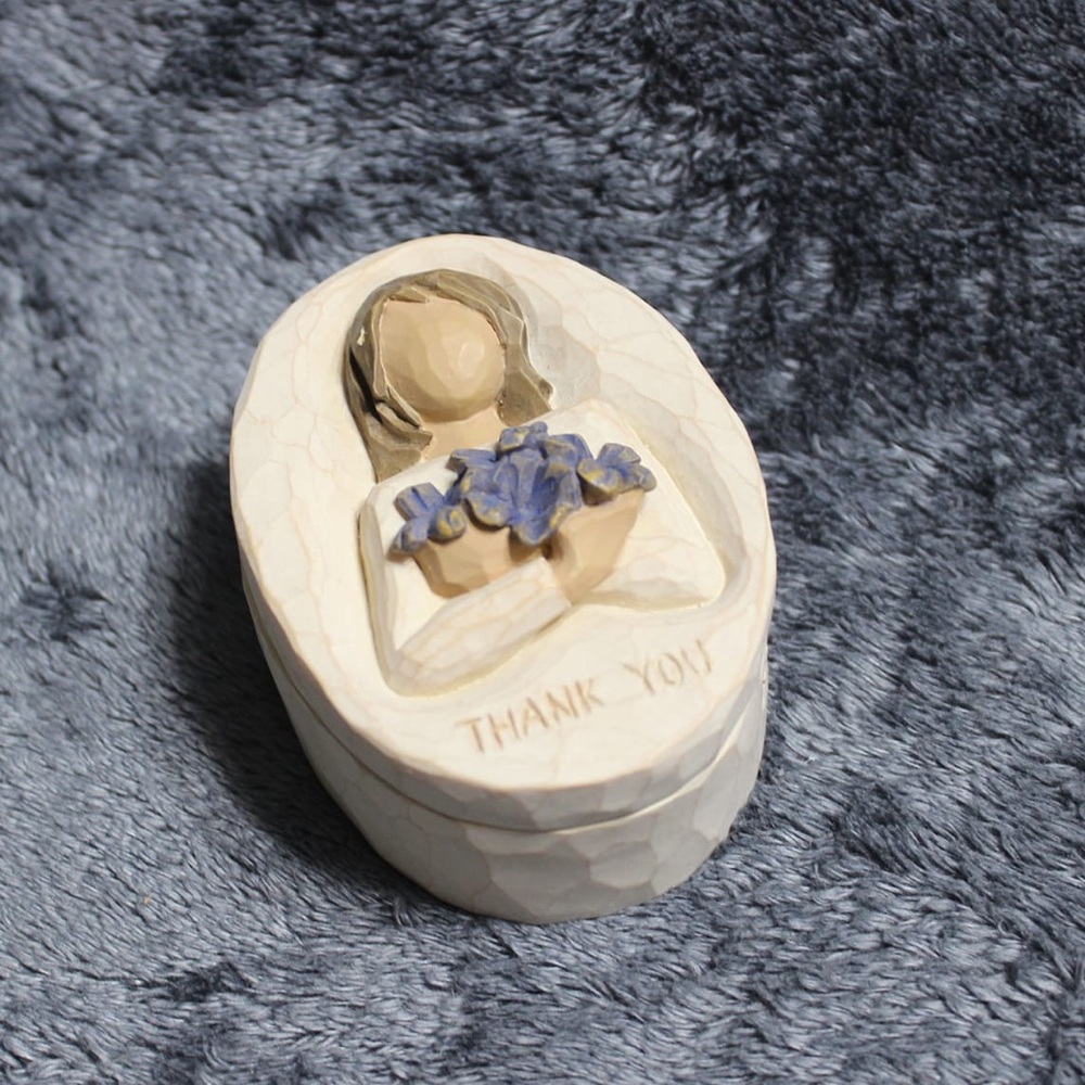 Willow Tree Thank You Trinket Box
